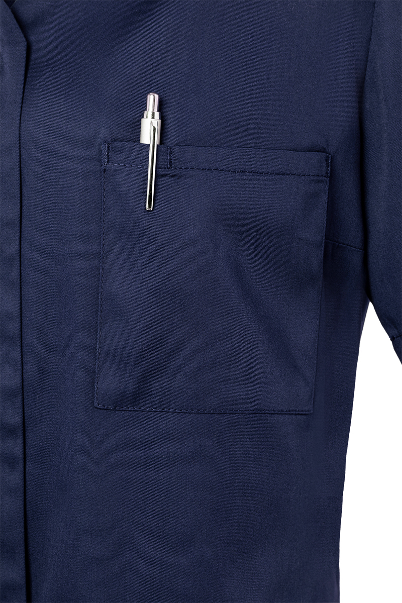 Kasack Essential Damen, Kurzarm, leicht tailliert