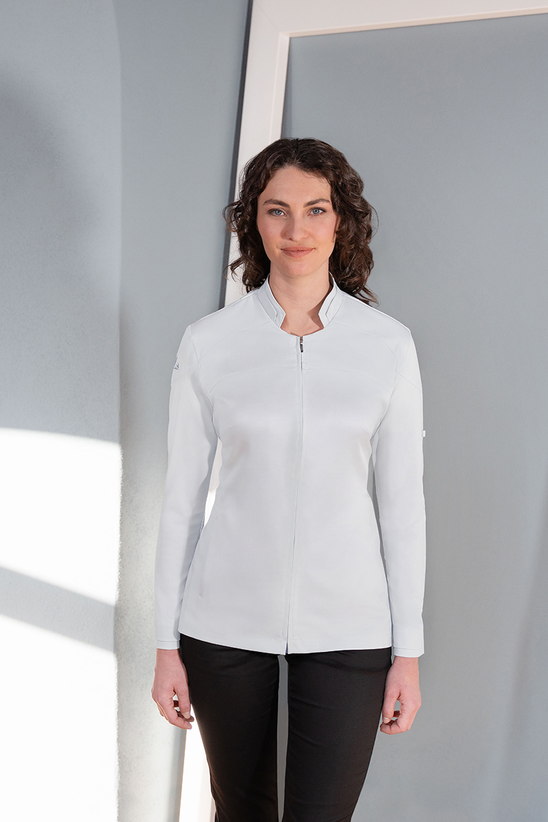 jacke, weiss, reissverschluss, langarm, hochkragen, jacke, lederfrei, weiß, Reißverschluss, Langarm, jacke, reissverschluss, langeärmlig, hellgrau, feminine-passform