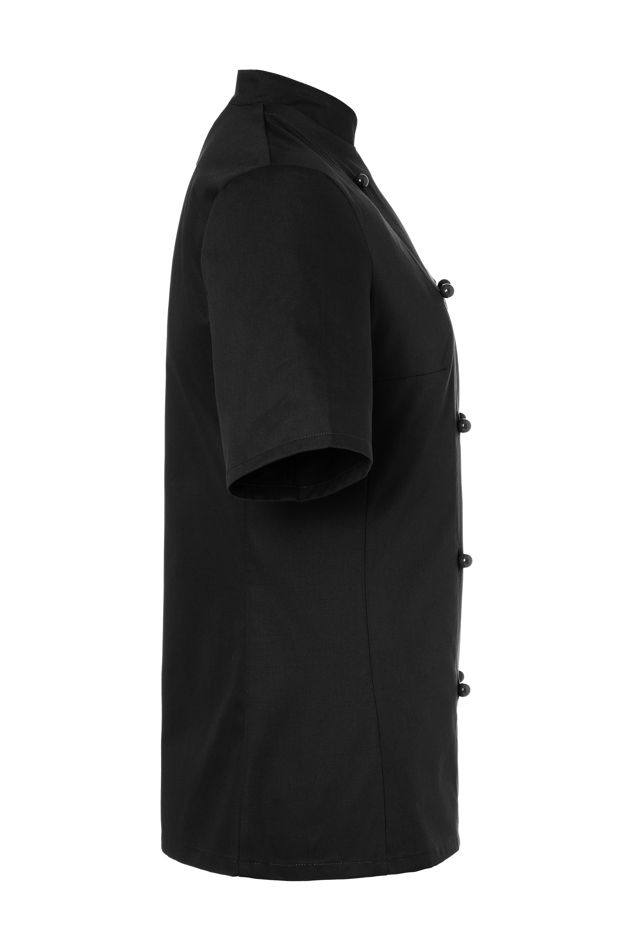 Women's Short-Sleeve Chef Jacket Pauline Cotton slightly fitted