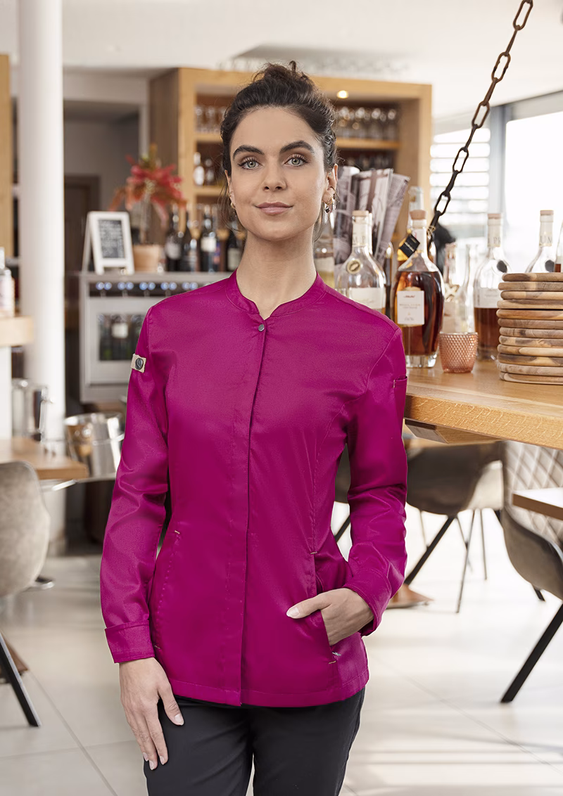 Ladies' Chef Jacket Green-Generation, from Sustainable Material