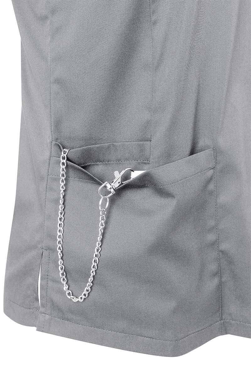 Kasack Essential Damen, Kurzarm, Schlupf