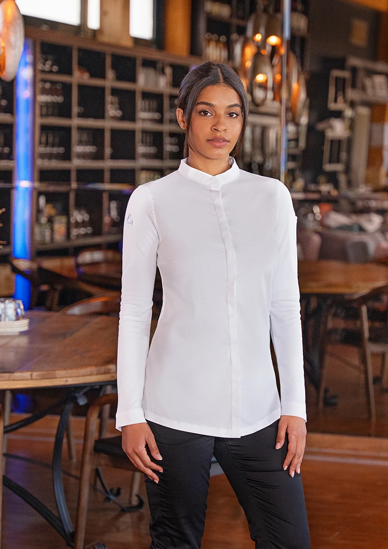 Langarm Damenkochjacke DIAMOND CUT® Avantgarde