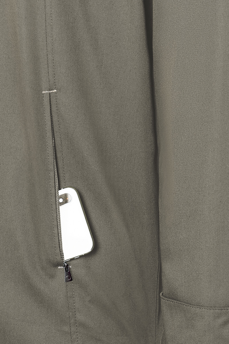 Langarm Herren-Kochjacke Green Generation, leicht tailliert