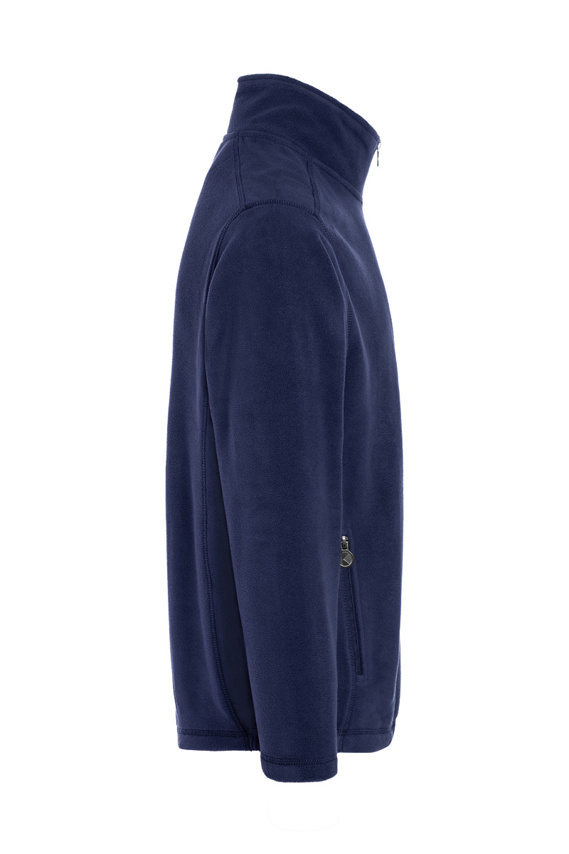 Herren Fleecejacke Warm-Up, recyceltes Polyester, Regular Fit