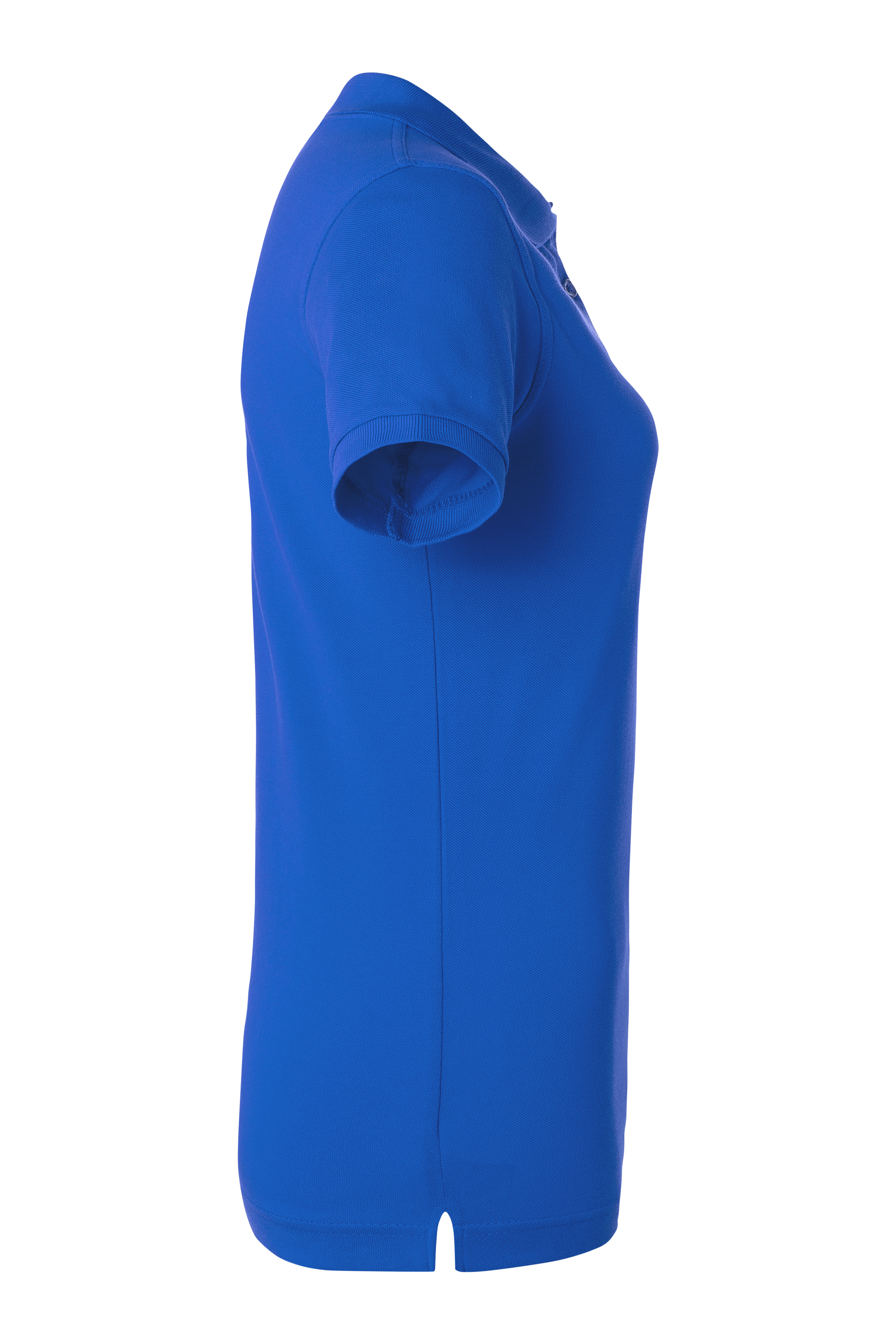 Women's Workwear Polo Shirt Basic in blue, slightly fitted