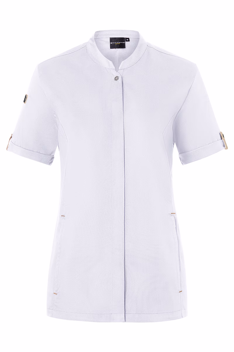 Kurzarm Damenkochjacke Green-Generation, aus nachhaltigem Material