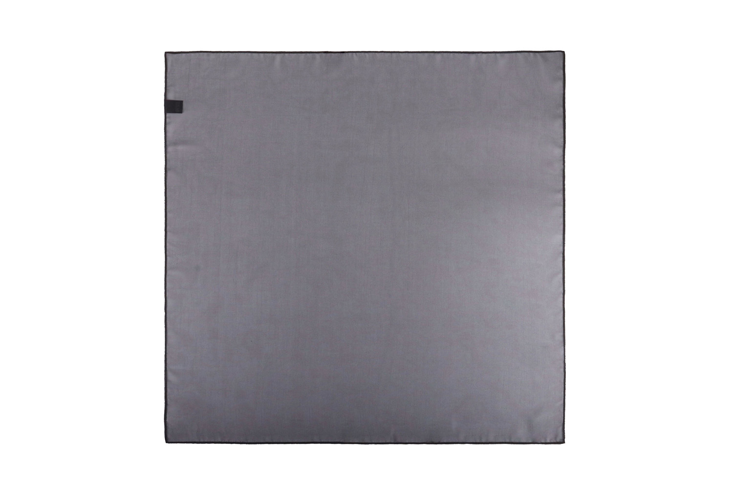 Chiffon Halstuch Classic in schwarz, 60 x 60 cm