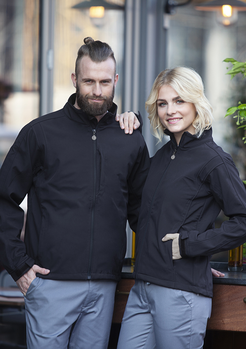 Damen Softshelljacke Classic, wasserdicht, leicht tailliert