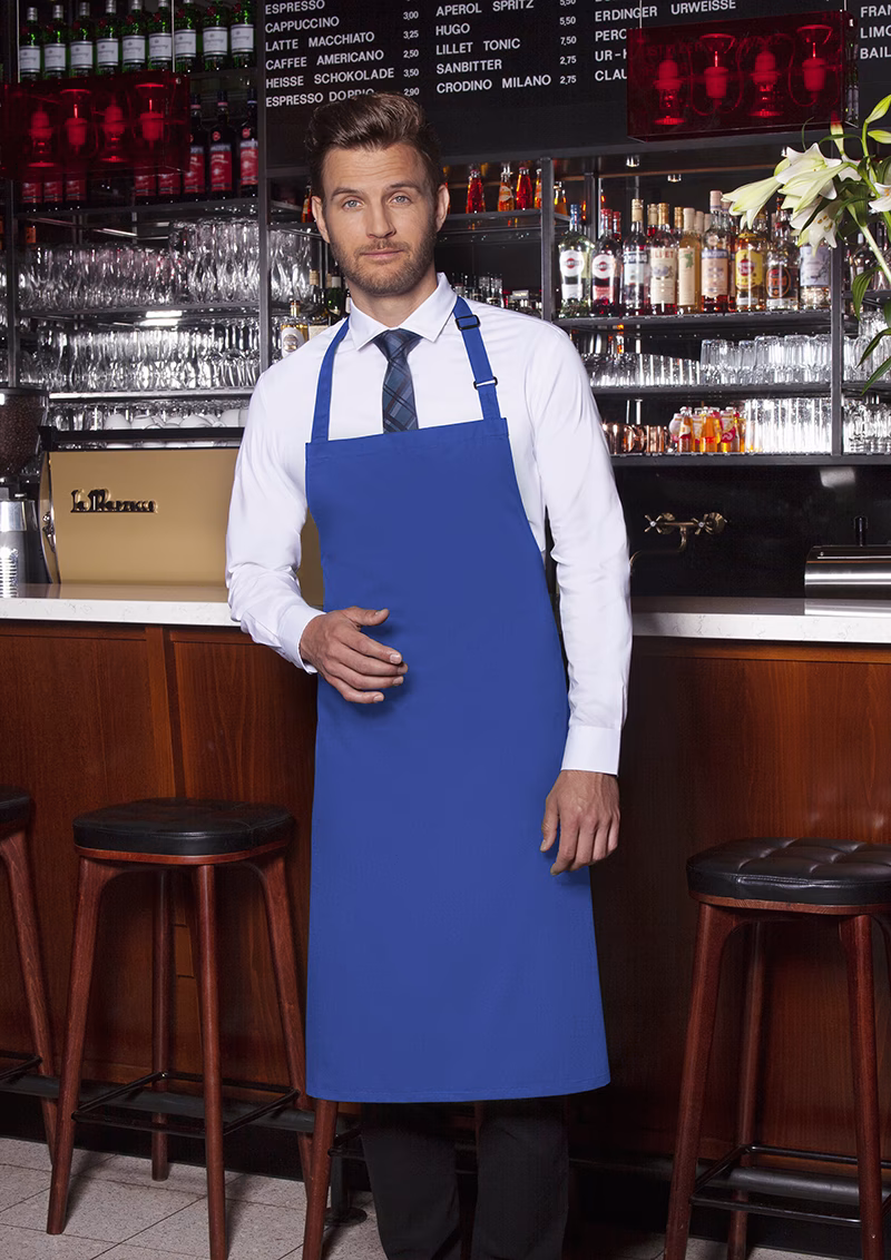 Latzschürze Basic mit Schnalle