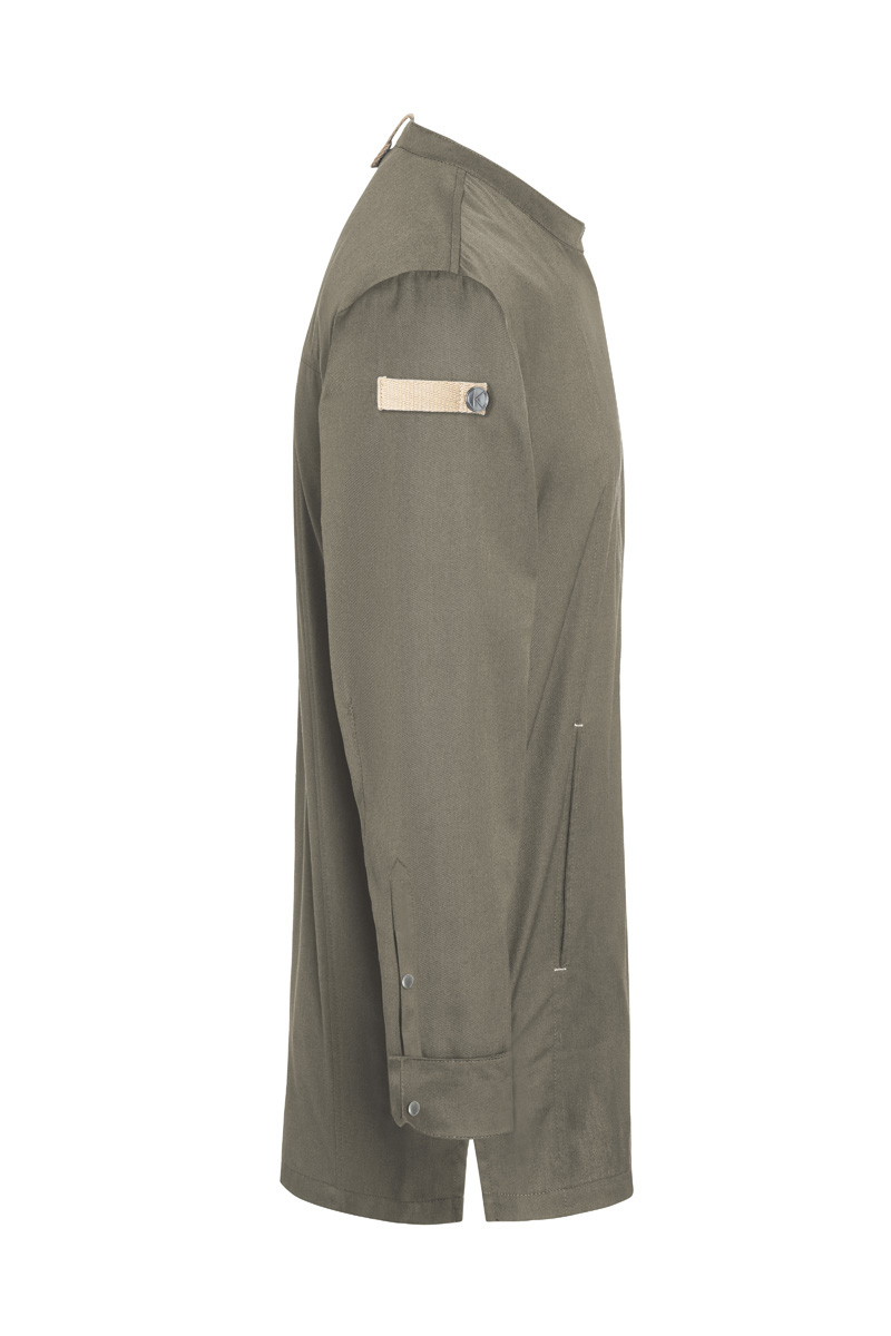 Langarm Herren-Kochjacke Green Generation, leicht tailliert