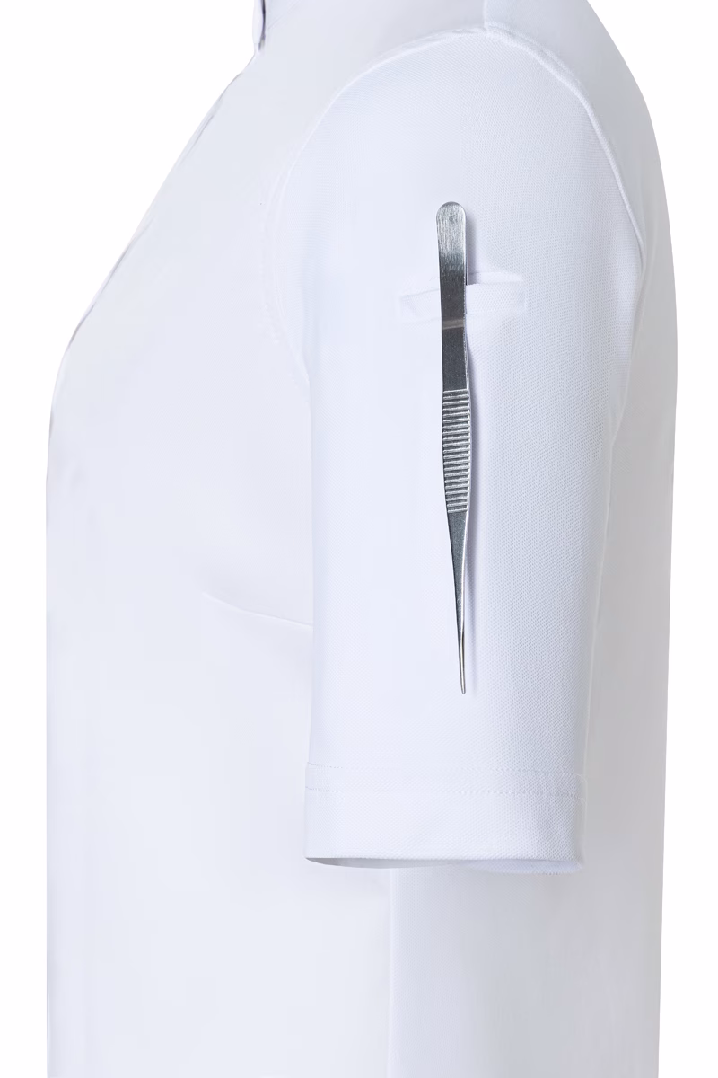 Bekleidung, Hemd, Mantel, Laborkittel, Langarm