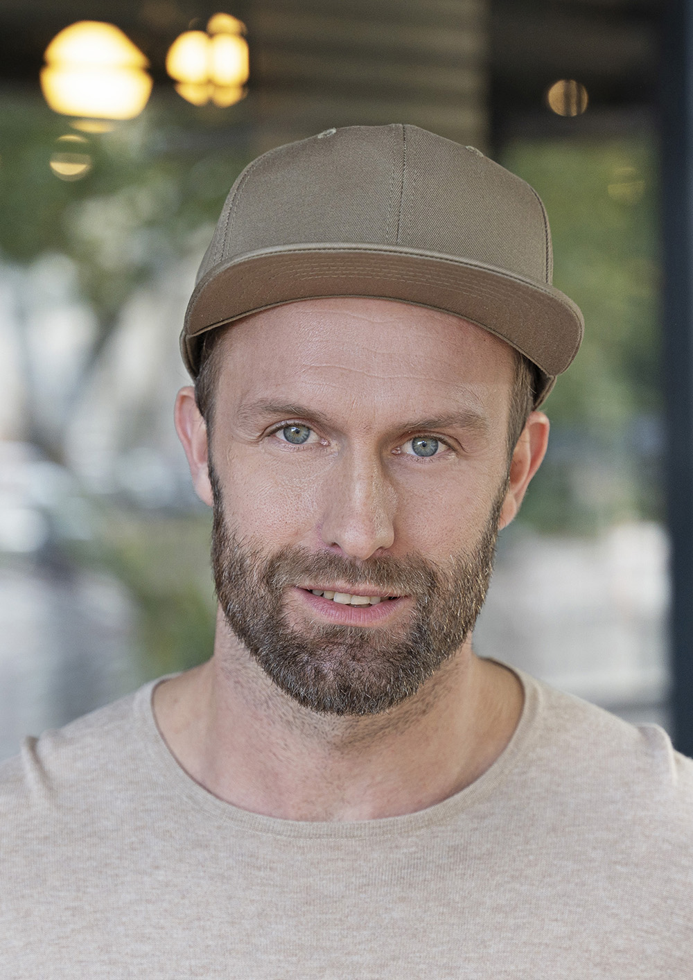 Flat Cap Classic, Baumwolle, Snap-Verschluss