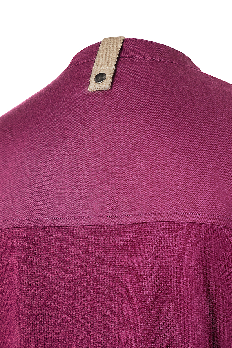 Short-Sleeve Ladies' Chef Jacket Green-Generation, from Sustainable Material