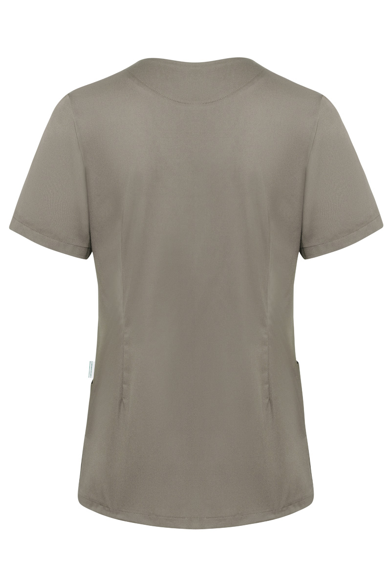 Women's Medical Tunic Essential in sage, Short-Sleeve, slip-on