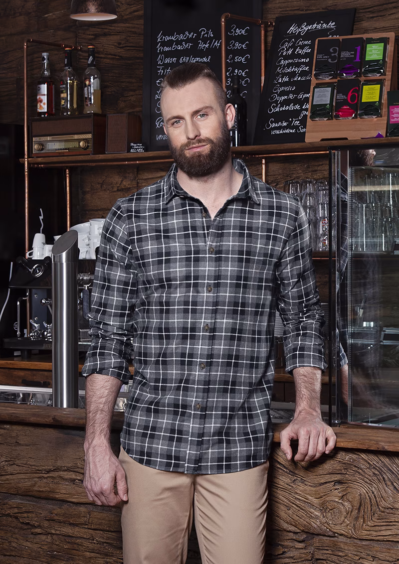 Hemd, Kneipe, Erwachsener, Mann, Person