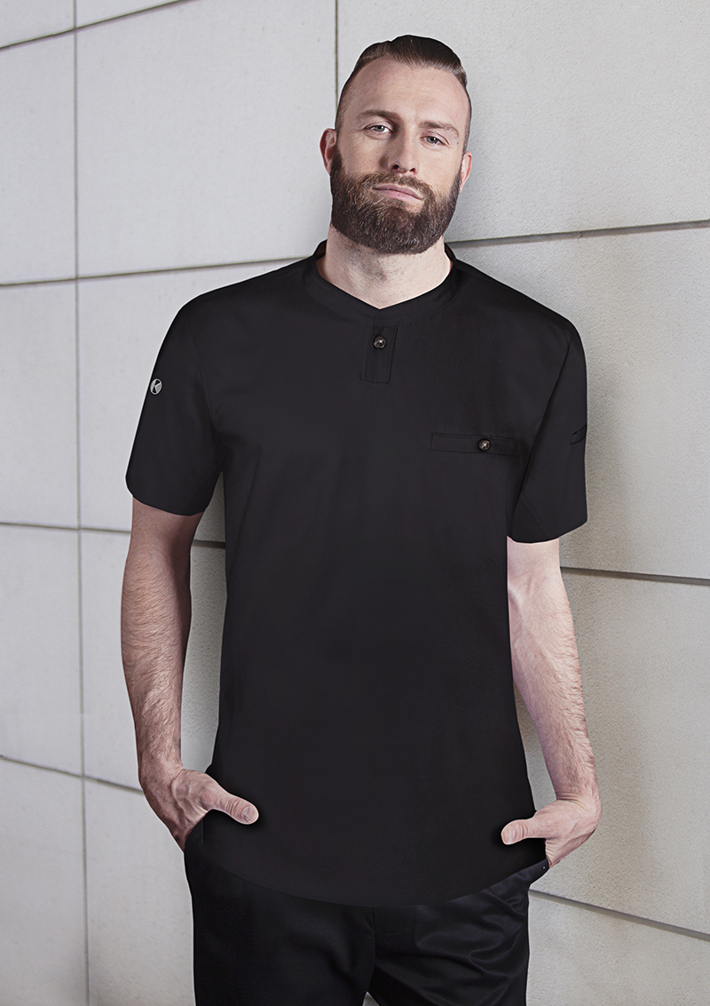 Kurzarm Herren-Arbeitsshirt Performance, Slim Fit