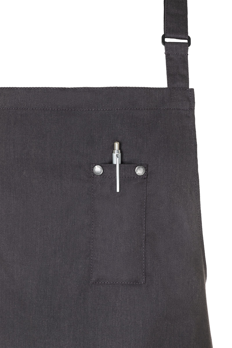 Latzschürze ROCK CHEF® Stage2 Denim-Style, 75 x 90 cm