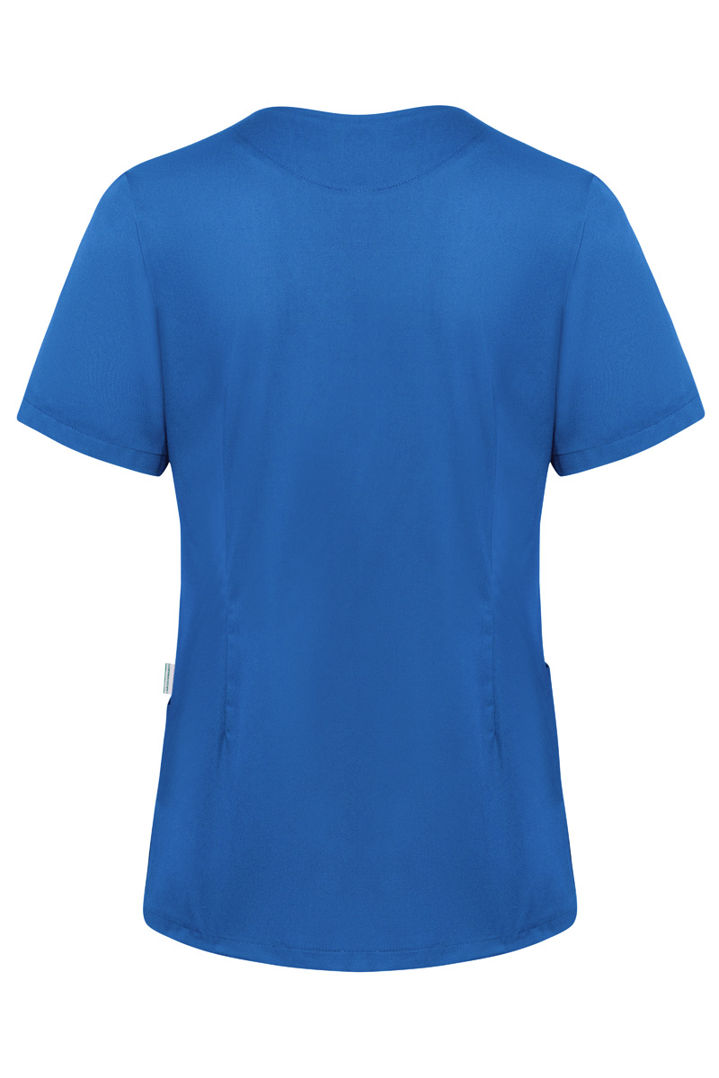 Short-Sleeve Ladies' Slip-on Tunic Essential, from Sustainable Material
