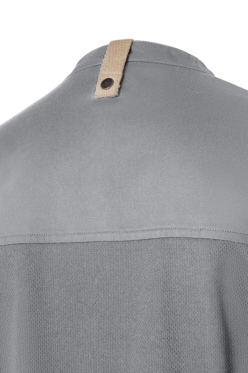 Short-Sleeve Ladies' Chef Jacket Green-Generation, from Sustainable Material
