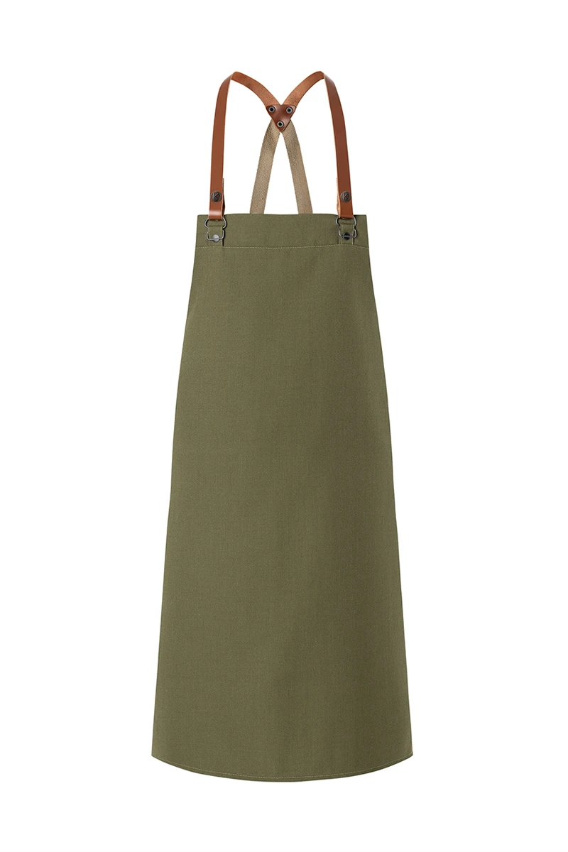 Bib Apron Green-Generation, from Sustainable Material, Recycled Polyester Bib Apron Green-Generation, from Sustainable Material, Recycled Polyester