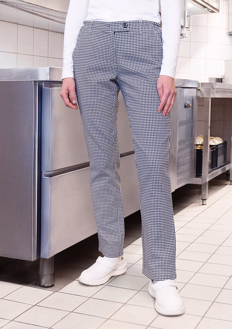 Damen Pepitahose Basic