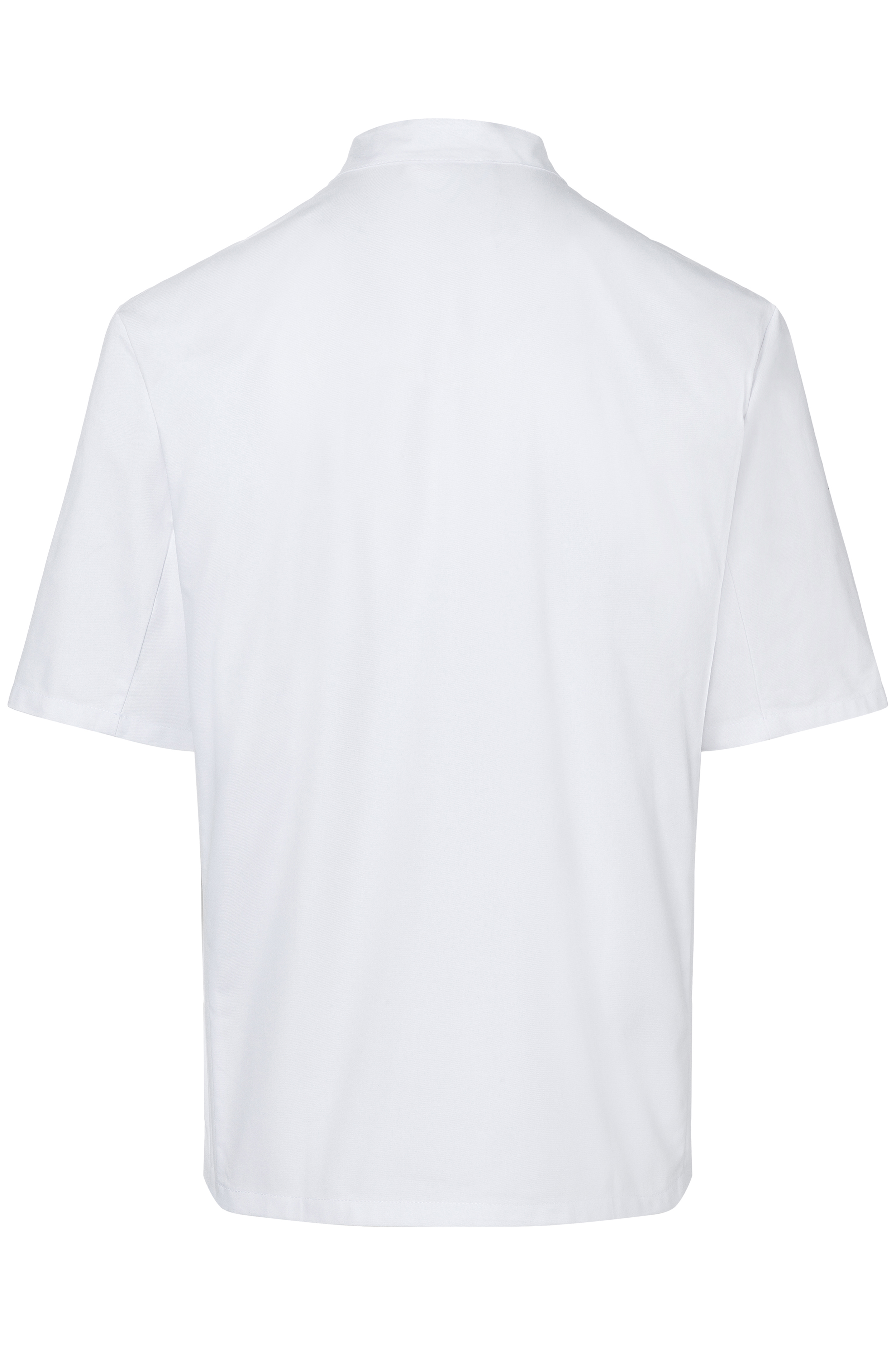 Men's Short-Sleeve Chef Jacket Lennert Cotton Ball Buttons
