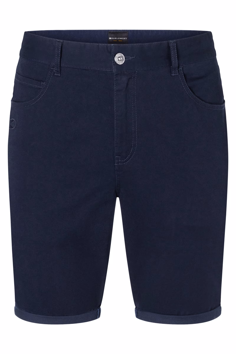 Herren 5-Pocket-Shorts Classic-Stretch