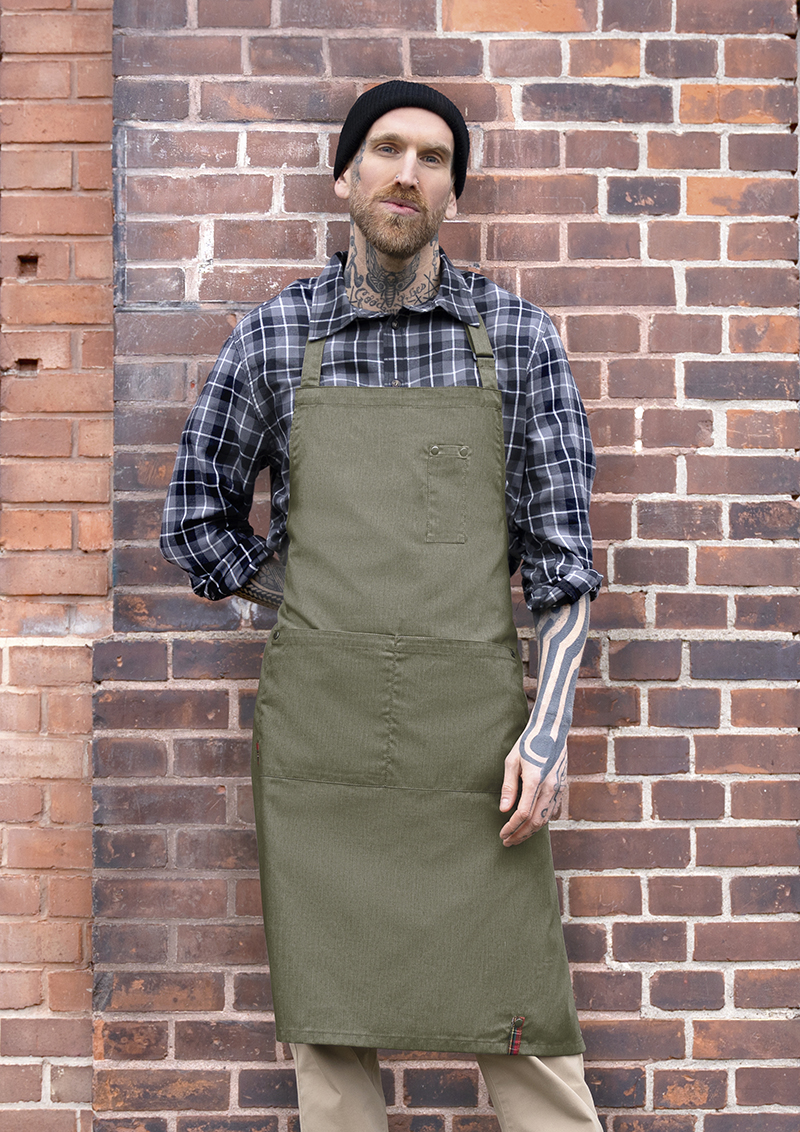 Bib Apron Denim-Style ROCK CHEF®-Stage2