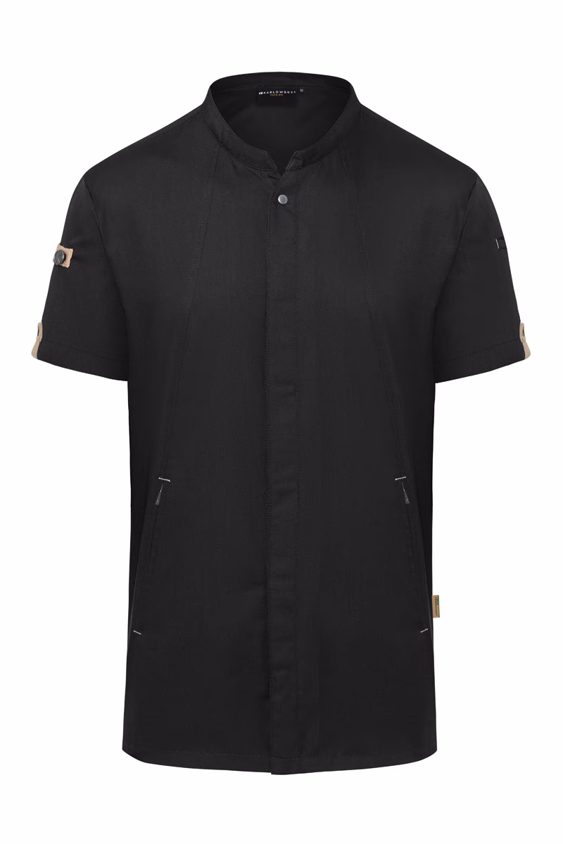 Kurzarm Kochjacke Green-Generation, aus nachhaltigem Material