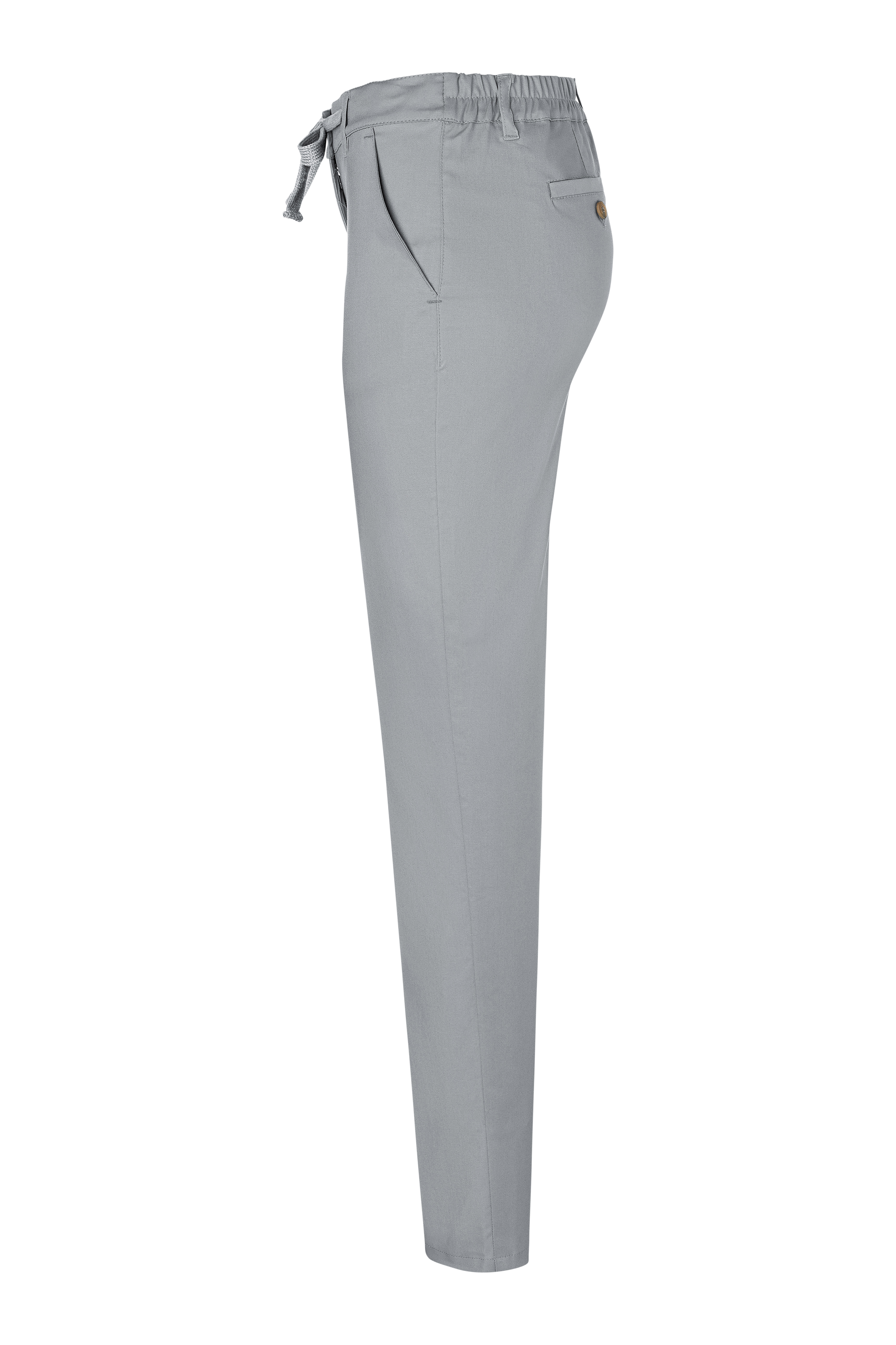 Damen Chinohose Modern-Stretch, Gummizug, leicht tailliert