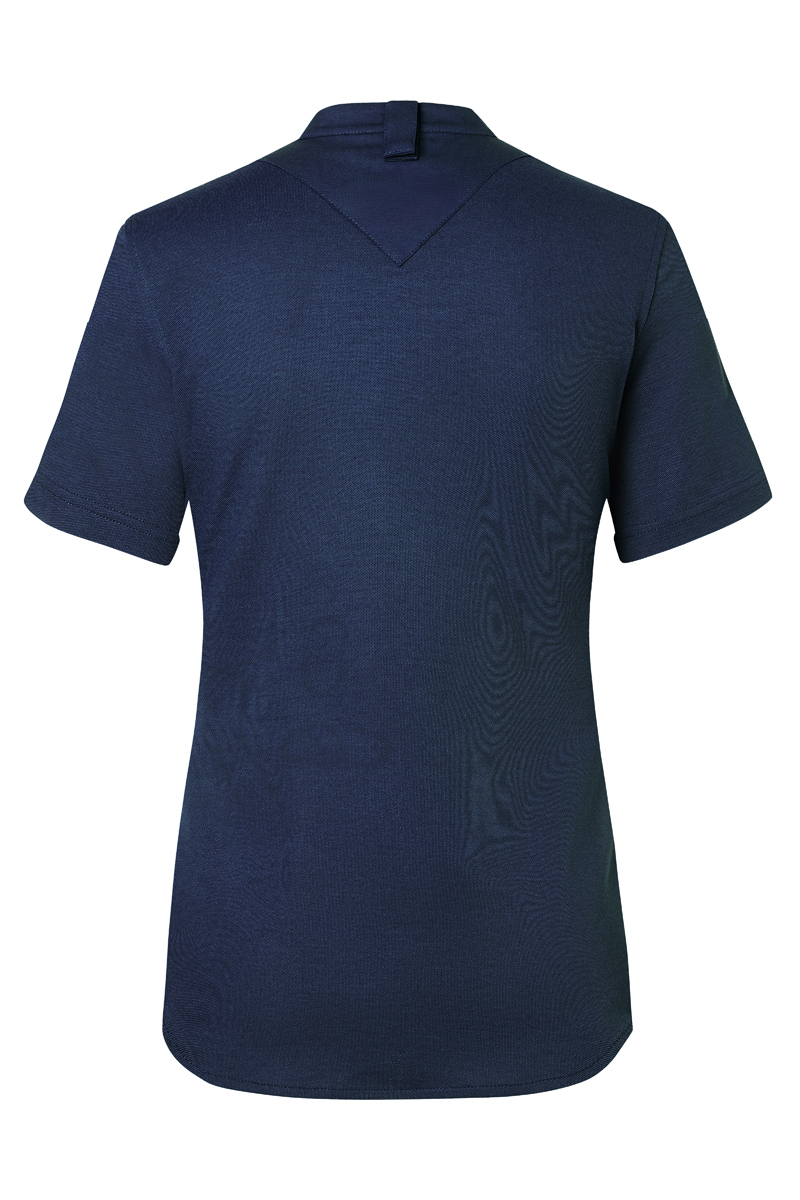 T-Shirt, Navy, Kurzarm, Rundhals, Stofftextur, T-Shirt, Kurzarm, Navy, V-Ausschnitt, Plain