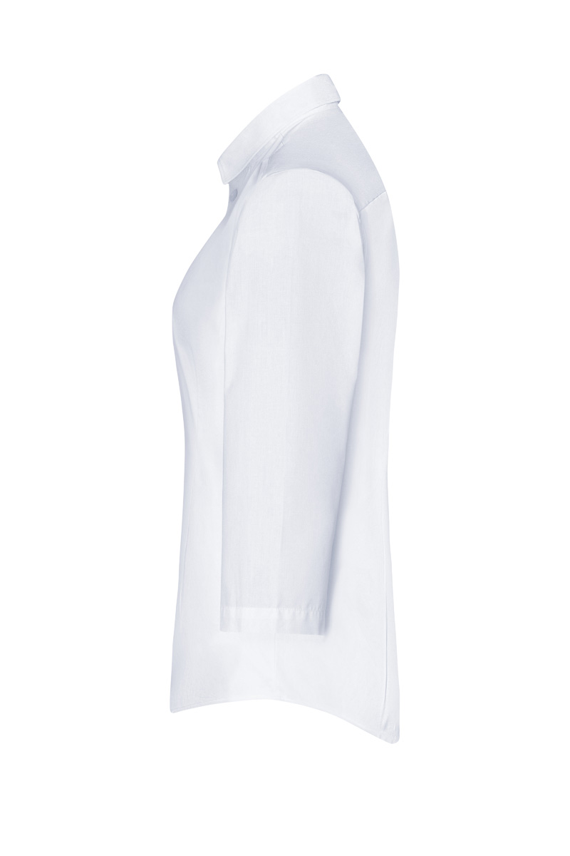3/4-Arm Damenbluse Active-Stretch, Slim Fit