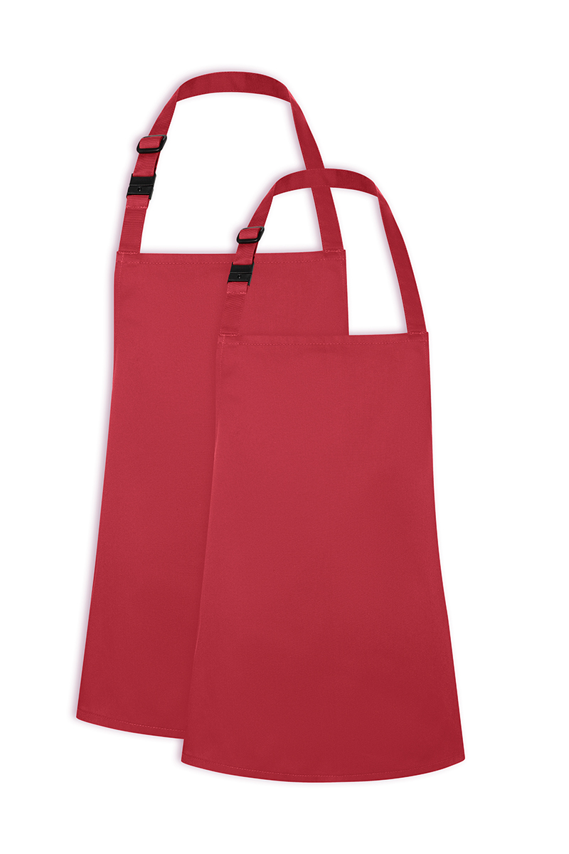 Zubehor, Tasche, Handtasche, Schürze, Kleidung, Schürze, Kochschürze, Rot, Napklarer Stoff, Halbkreis-Fronttasche