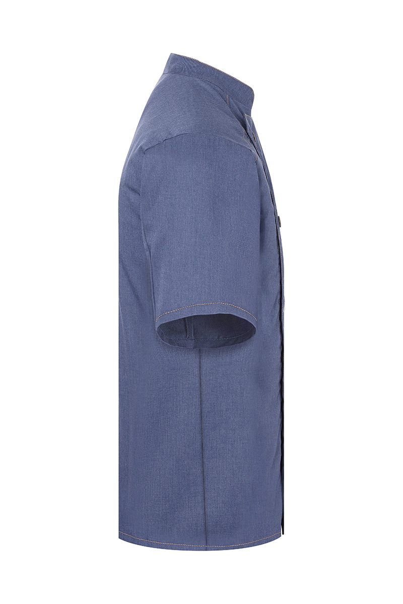 Short-Sleeve Chef Jacket Jeans-Style