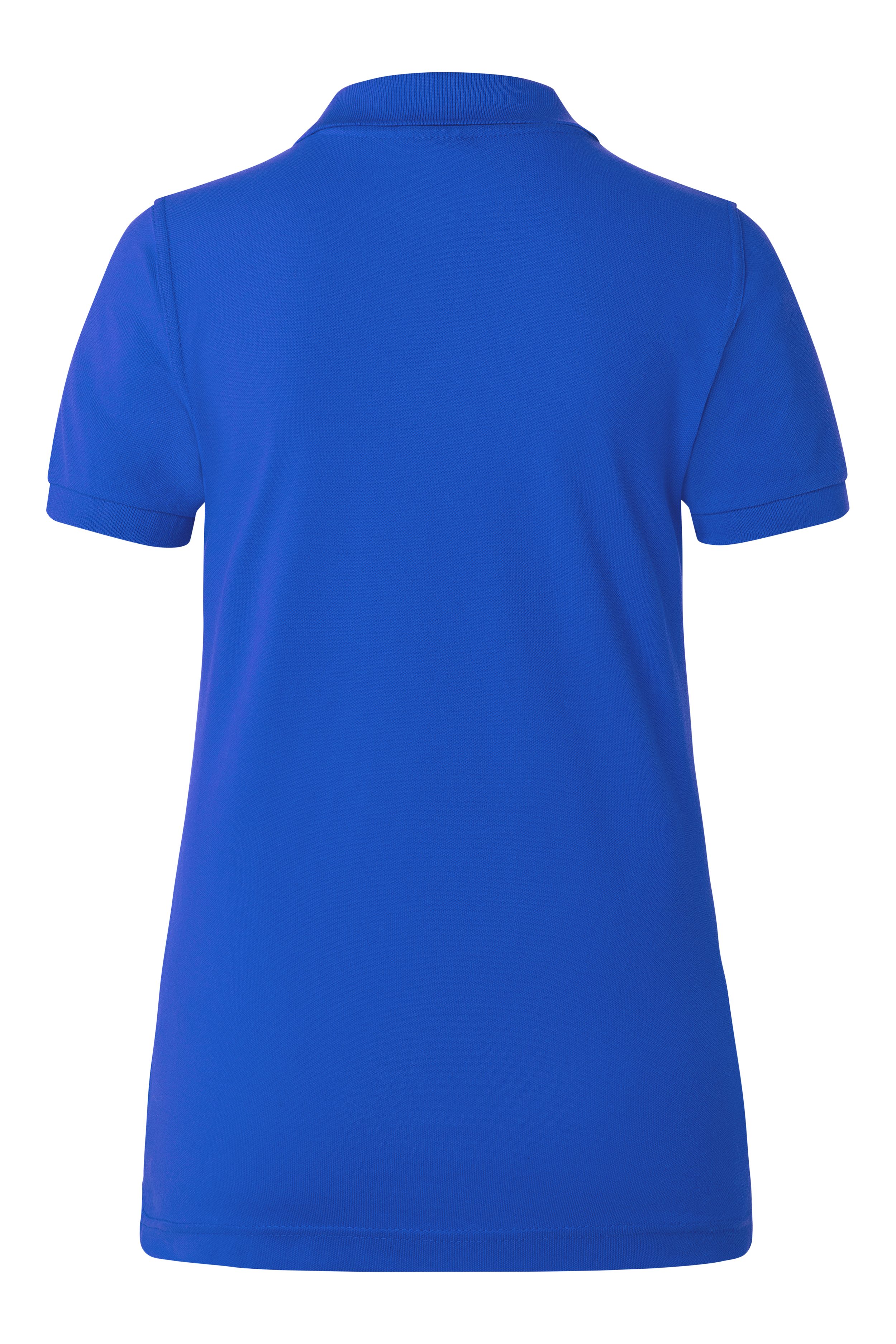 Women's Workwear Polo Shirt Basic in blue, slightly fitted