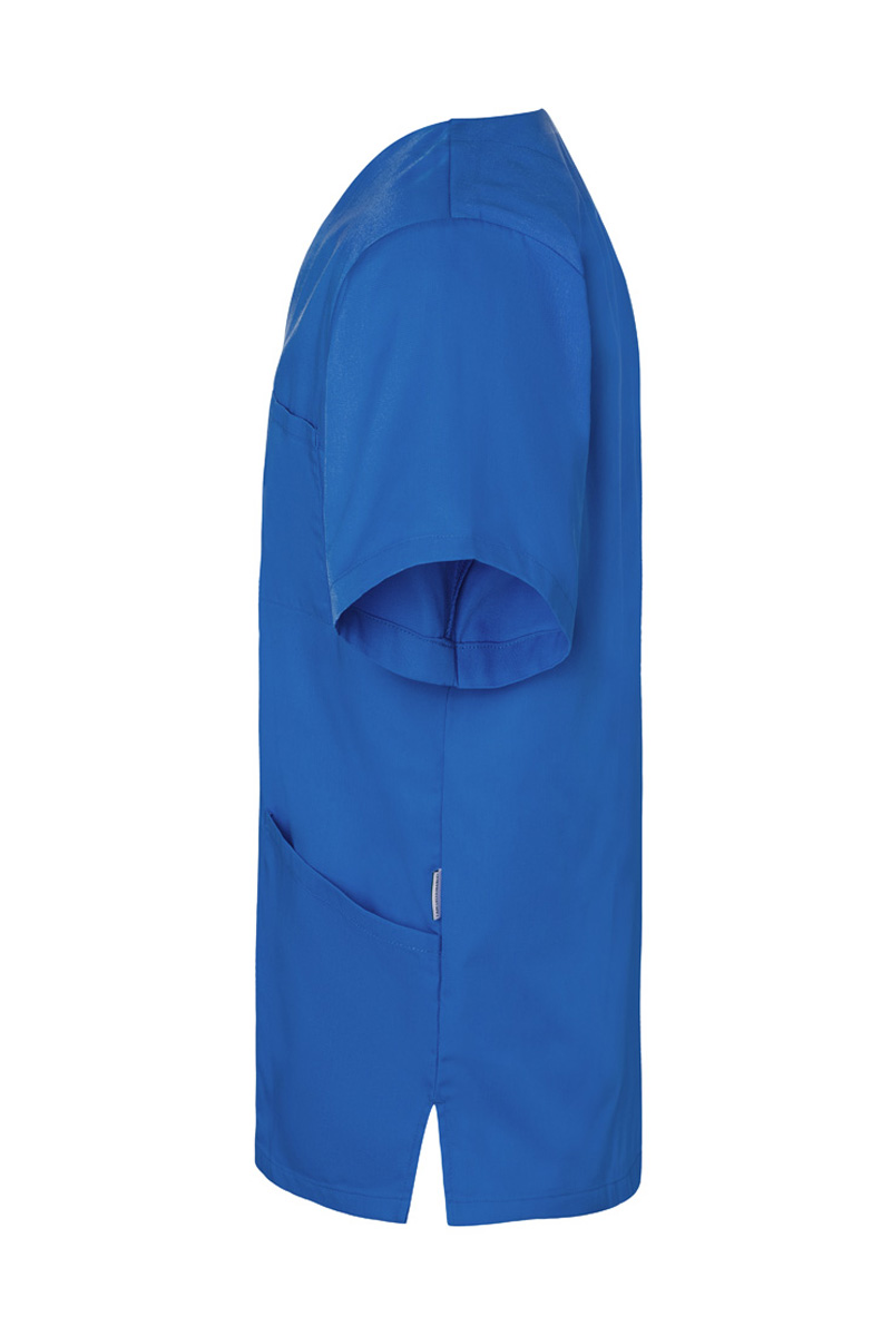 Kasack Essential Herren in königsblau, Kurzarm, Schlupf