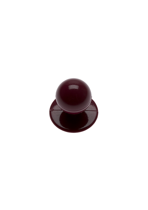 Buttons Bordeaux, 12 Pieces / Pack