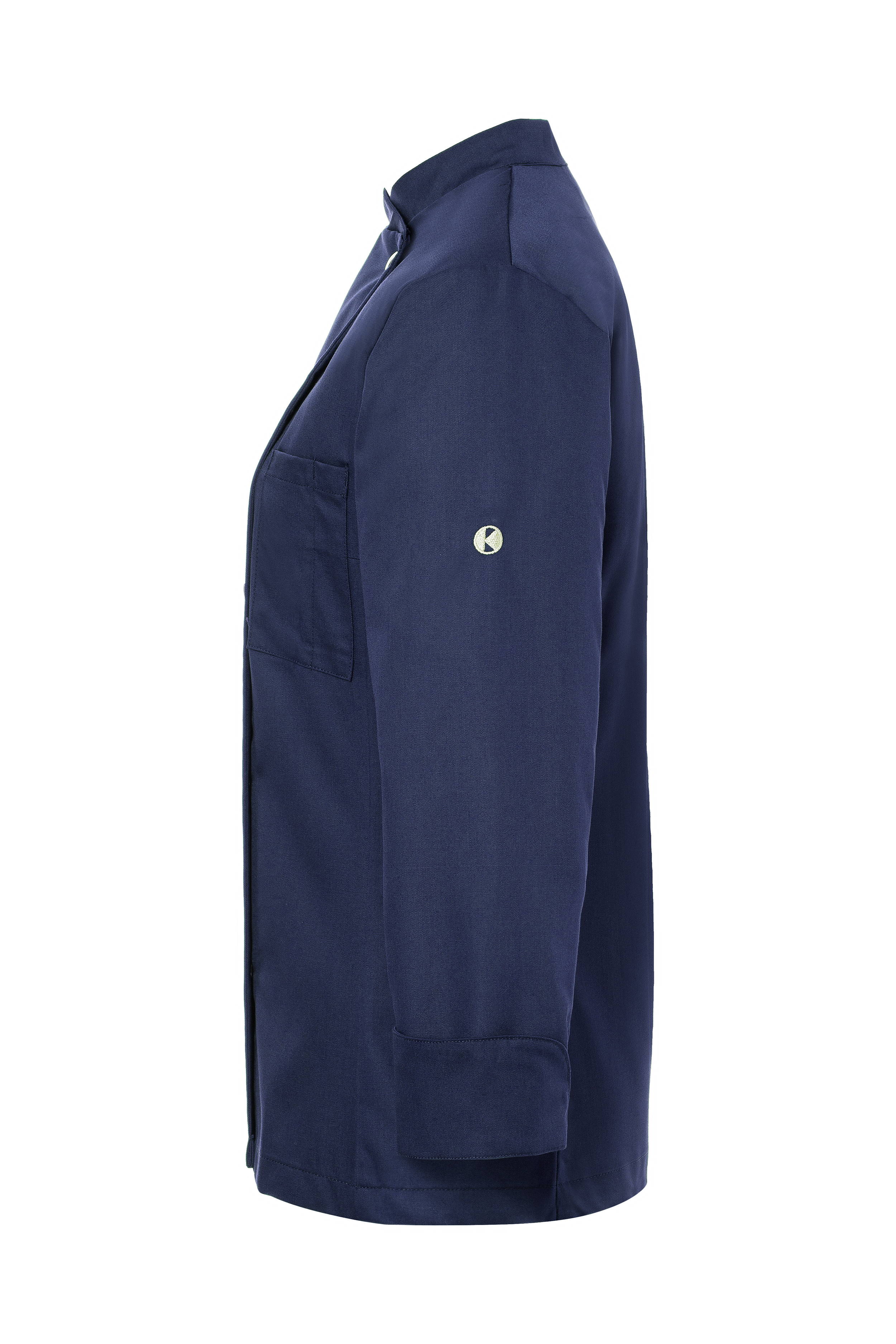 Langarm Damen-Kochjacke Larissa, leicht tailliert