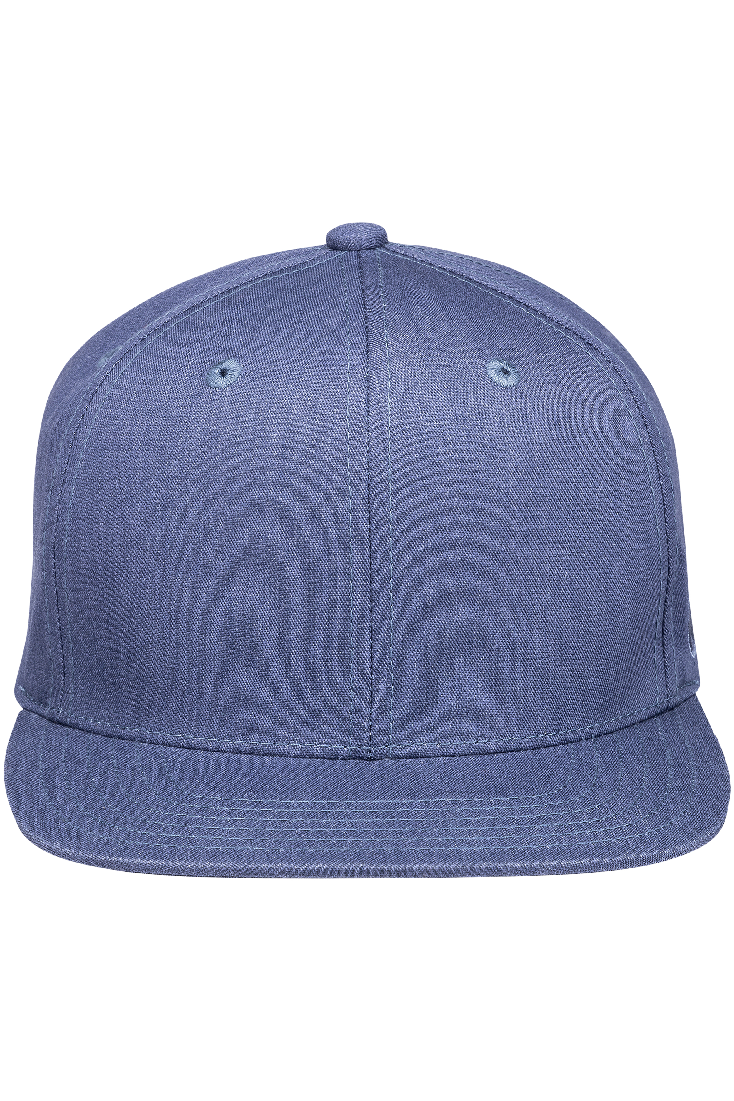 Flat Cap Jeans-Style Denim Look Snap Closure