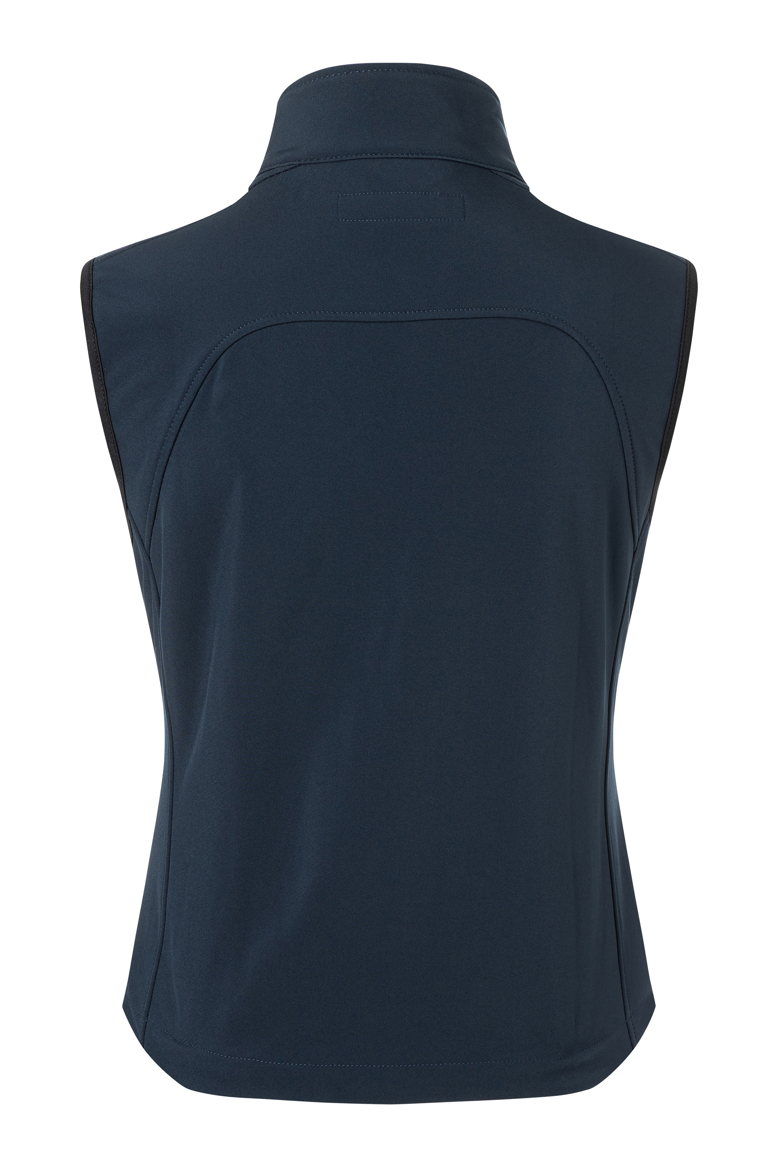 Women's Softshell Waistcoat Classic in navy, Waterproof, slightly fitted
