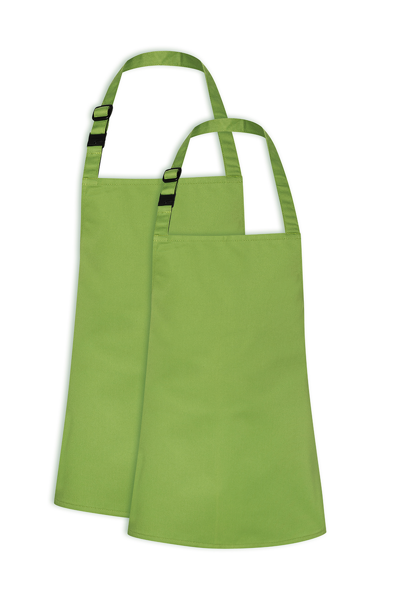Zubehor, Tasche, Handtasche, Schürze, Kochschürze, Grün, Two-Tone, Schulterbanden, Schürze, Grüne Schürze, Kochschürze, Küchenschürze, Nass-/Trockenschürze, Schürze, Grün, Küche, Kochschürze, Doppel