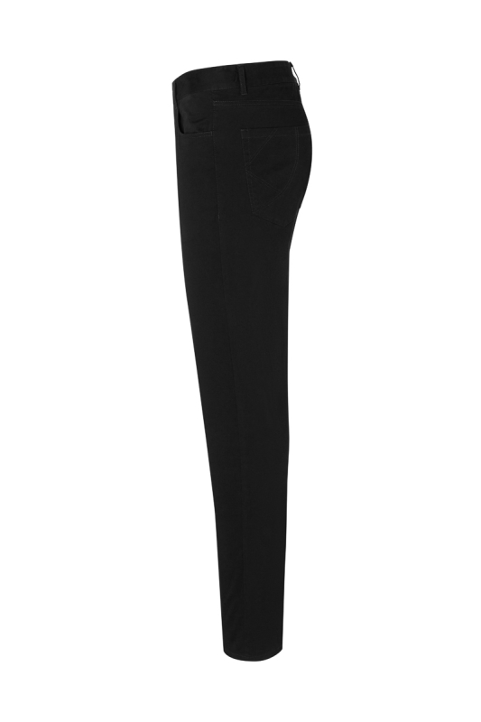 KARLOWSKY Herren 5-Pocket-Hose Classic-Stretch – schwarz (Seite links)