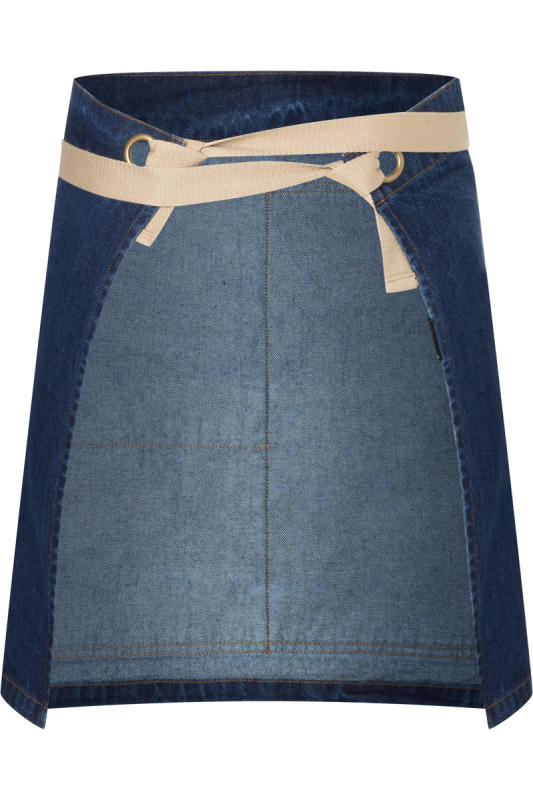 KARLOWSKY Vorbinder Denim Urban-Style – denimblau (Rücken)