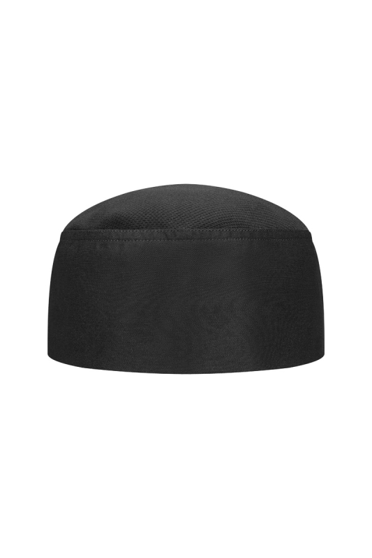 KARLOWSKY Kochmütze Beanie – schwarz (Front)