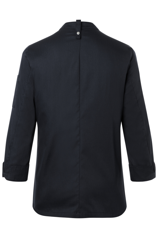 KARLOWSKY Langarm Damen-Kochjacke Naomi – schwarz (Rücken)
