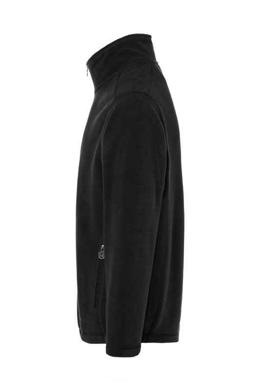 KARLOWSKY Herren Fleecejacke Warm-Up – schwarz (Seite links)