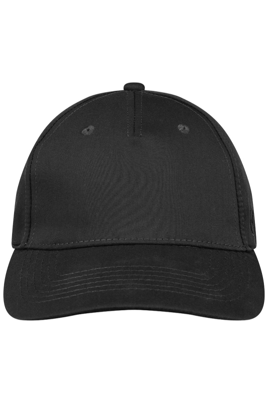 KARLOWSKY 5-Panel Stretch Cap – schwarz (Front)