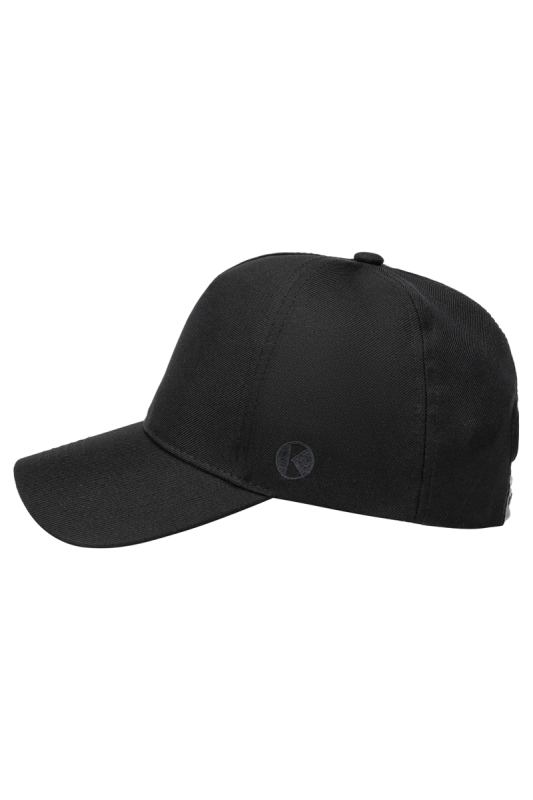 KARLOWSKY Baseball Cap – schwarz (Seite links)