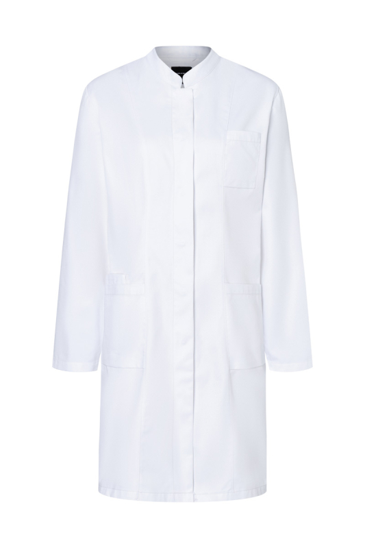 KARLOWSKY Arztkittel Modern-Shape Damen – weiß (Front)