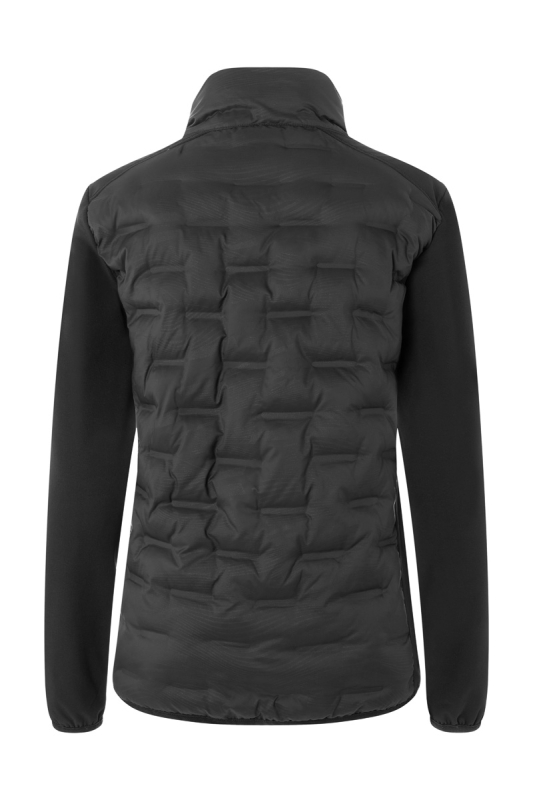 KARLOWSKY Damen Hybrid-Jacke Outdoor-Pro – schwarz (Rücken)